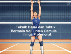 Teknik Dasar dan Taktik Bermain Voli untuk Pemula hingga Profesional